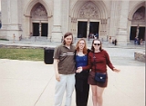 Taylor Erica & Elizabeth At Nat Cathedral